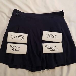 Gymboree girls blue skirt size 6